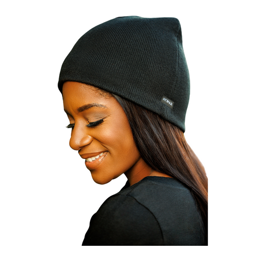 Fitted Beanie - Black