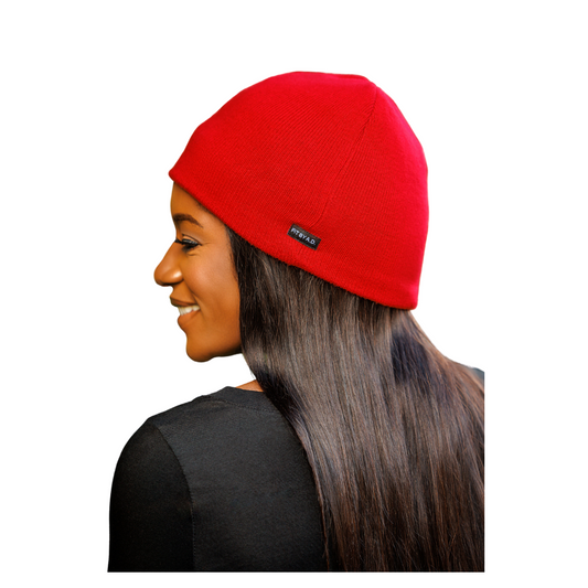 Fitted Beanie - Candy Apple