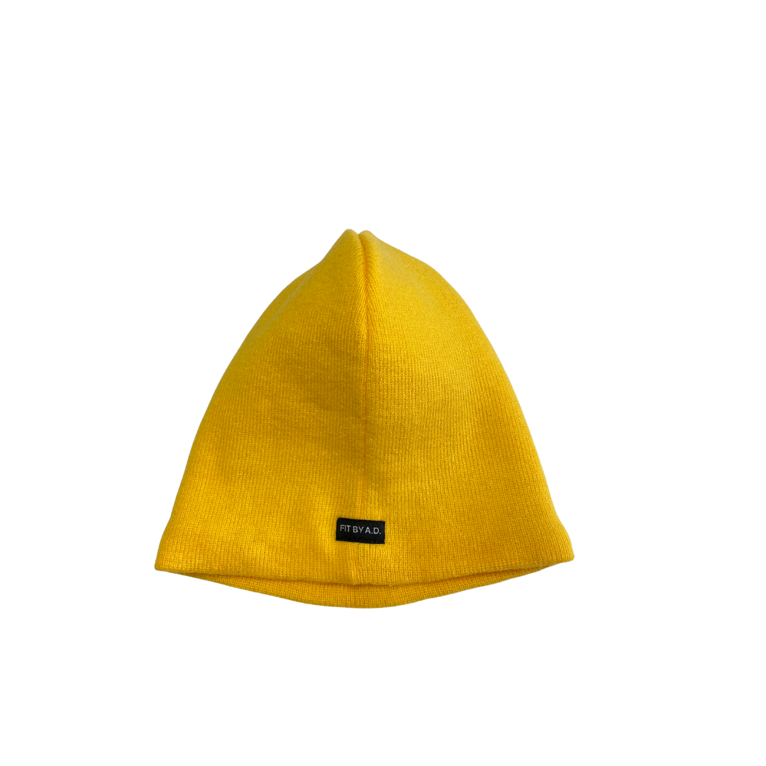 Fitted Beanie - Mustard Yellow